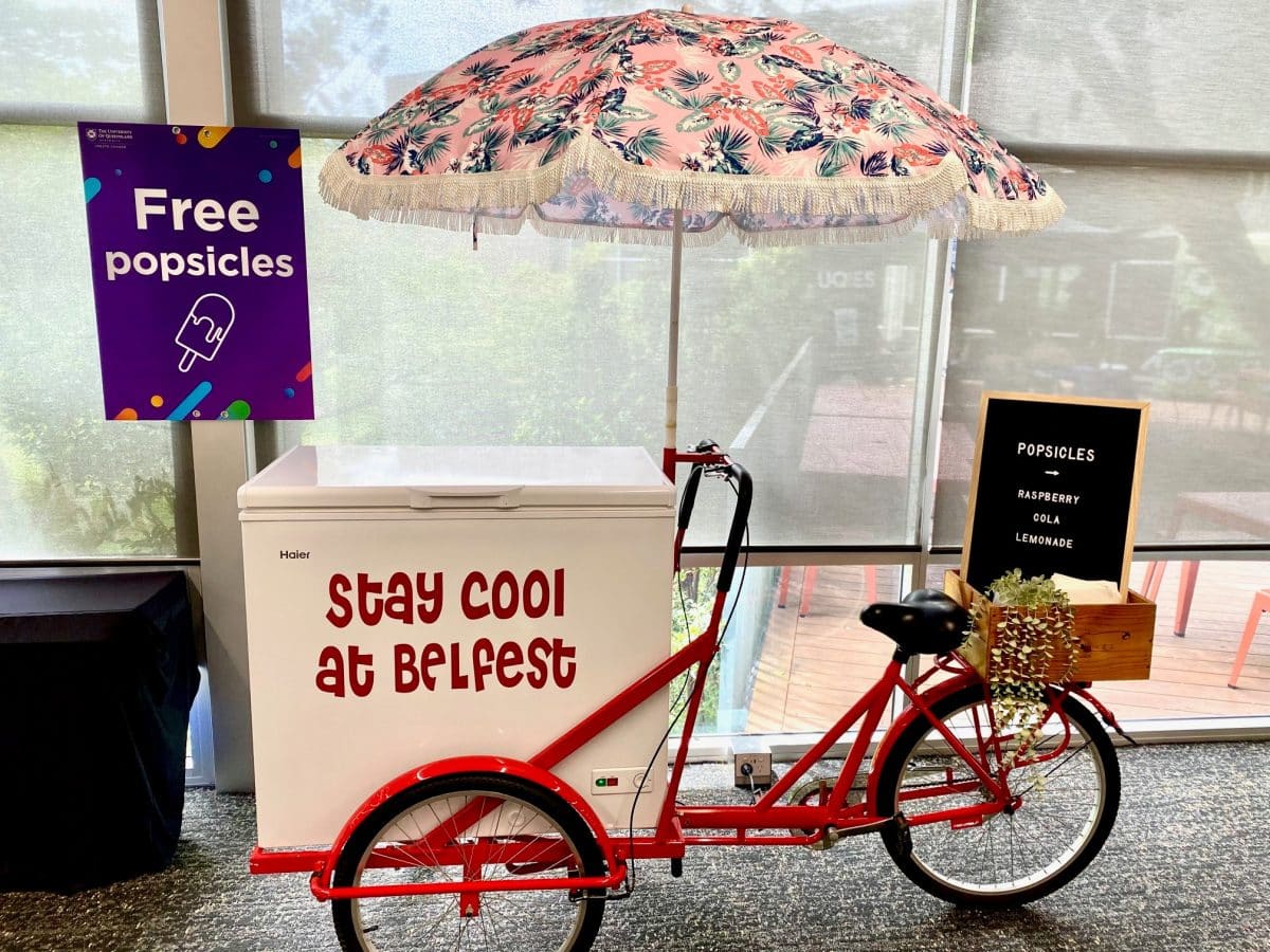 University Of Queensland Popsicle Cart